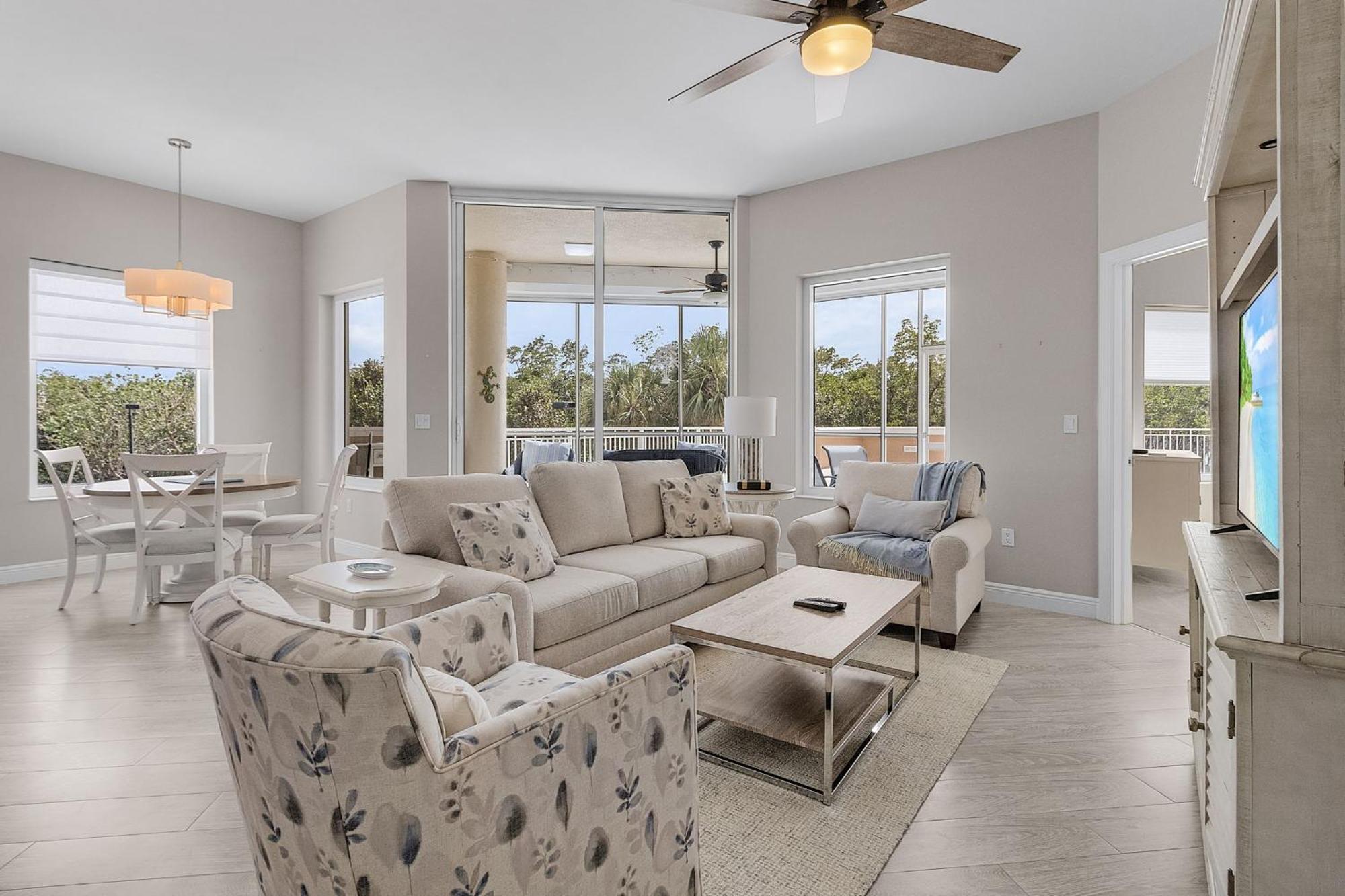 Waterfront Condo W/ Bay Views, Pool & Tennis Court Fort Myers Beach Luaran gambar